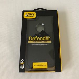 New iPhone 6\6s+ Black otterbox defender